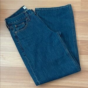Abercrombie low rise ultra loose jeans